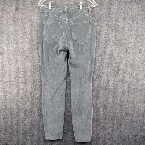 We The Free Women's Skinny Leg Corduroy Jeans Blue 27 Button Fly 5-Pocket - Picture 5 of 12